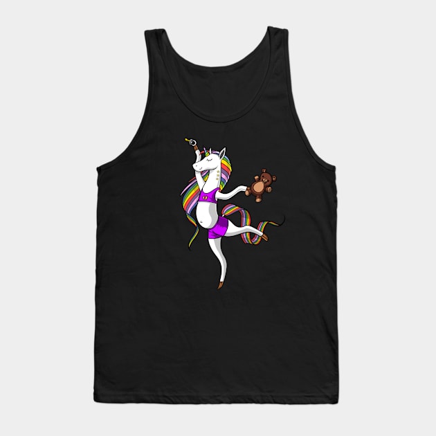 Unicorn Mom Tank Top by underheaven